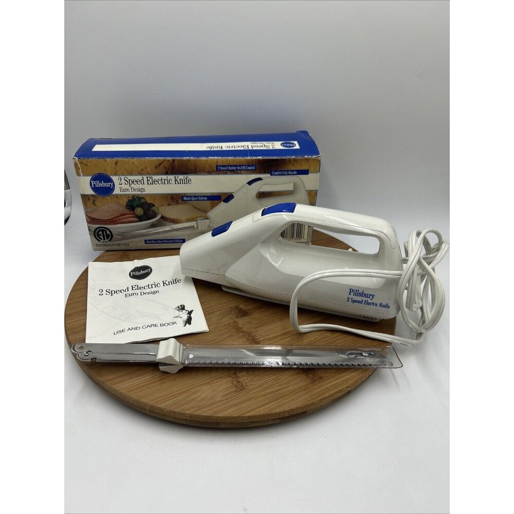 Boxed PILLSBURY 2 SPEED ELECTRIC‎ KNIFE EURO DESING MODEL PEK-3000 new